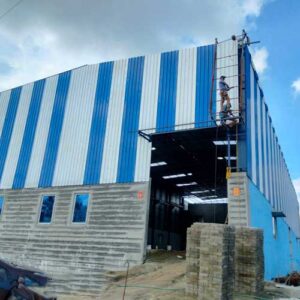 Industrial Roofing Shed Construction