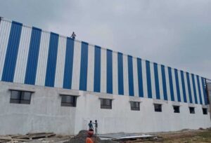 Indoor Badminton Court Shed & Turf Roofing